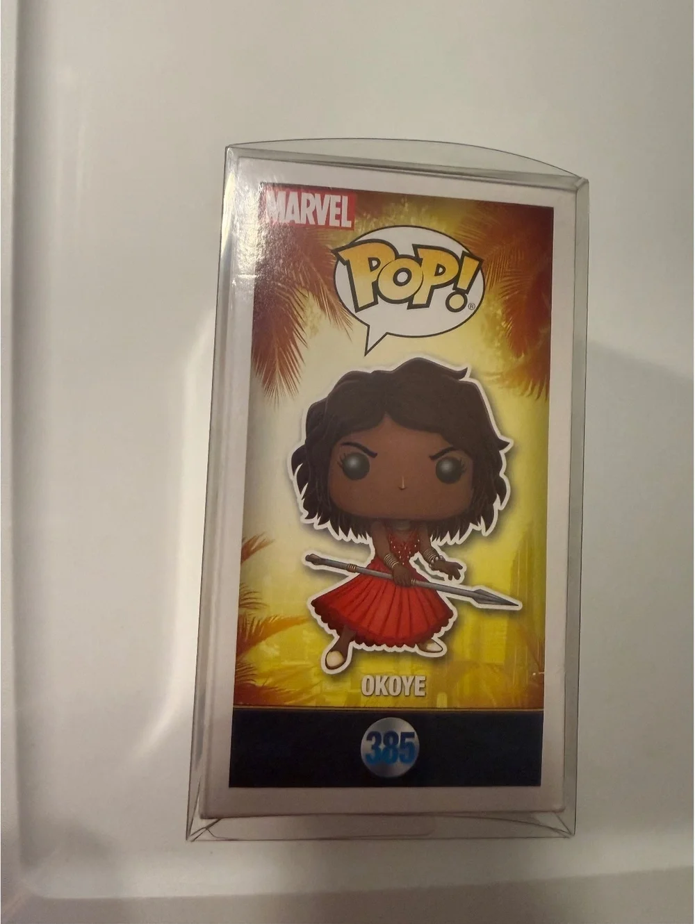Funko Pop! Marvel Black Panther Okoye #385 2018 Fall Convention Exclusive